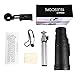 Esolom Compact Monocular Telescope for Adults 8-24×30 High Power Monocular with Holder & Tripod for Smartphone IP5 Waterproof Monocular with FMC BAK4 Prism 30mm Lens Dual Focus for Watching (40mm)