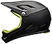 BELL Sanction Adult Full Face Bike Helmet - Matte Black/Retina Sear (Discontinued), Large (58-60 cm)