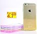 For iPhone 6 & 6S 4.7″ Case,DIOS CASE(TM) Gradient Ramp Translucent Lightweight Clear Slim fit Flexible Soft Thin TPU Rubber Skin Cover for 6/6S 4.7 inches [Color 2]