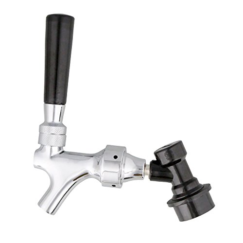 Portable Cornelius Keg Dispense Kit - Mini CO2 Regulator and Draft Beer Dispenser Keg Spout for Beer and Soda - Thumbnail 3