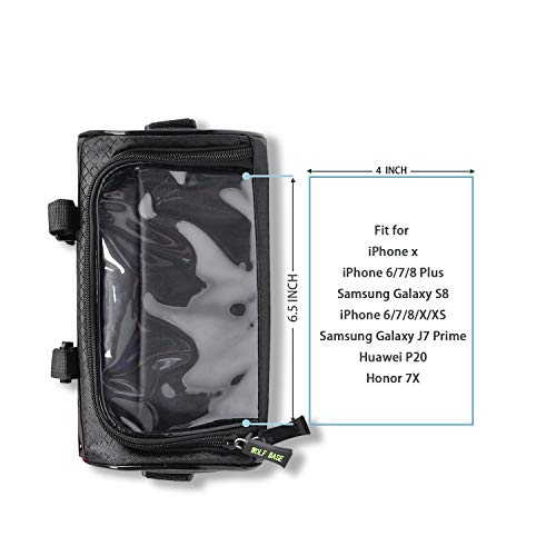 image for Oranlife Bike Handlebar Bag Waterproof Front Bag Bicycle Storage Bag w