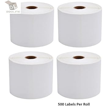 Amazon.com : BESTeck - 2 Rolls, 500 Labels Per Roll, 4'' x 6'' Direct Thermal Labels, 1000 ...