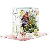 Hallmark Paper Wonder 3D Pop Up Mothers Day Card from Son or Daughter (Butterfly and Flower Garden)