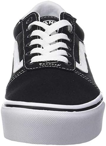 Damen Ward Platform Sneaker Ward Platform Trainers, (CANVAS) BLACK/WHITE, 38 EU