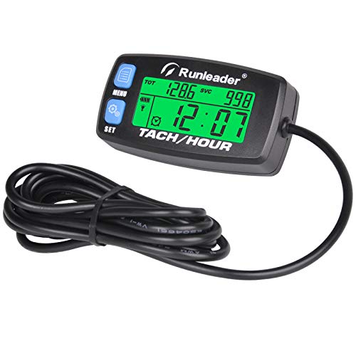 Inductieve toerentalmeter alarmtoerental motorurmeter onderhoud van de boot herinnering aan de achtergrondverlichting… - Image 3