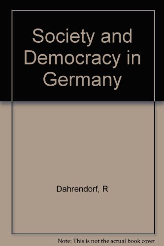 Society and Democracy in Germany