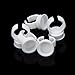 DZT1968 100Pc Microblading Pigment Glue Rings Tattoo Ink Holder For Semi Permanent