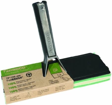 Padco 83809 Earth Friendly Painting 2 Pads Pad Brush, 10-Inch