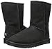 UGG Australia Women's Classic Short Winter Boots,Black,9 US