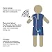 Bedwetting Alarm, 3 Modes, Rechargeable Lithium Battery(High Capacity) with Loud Sound and Strong Vibration for Bedwetters, Potty Training for Boys, Girls, All Kids(White)…