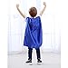 YIISUN Children Dress Up Capes for Kids Cape Costume Birthday Party DIY Capes and Masks(8 Pack)