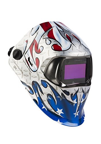 3M Speedglas Welding Helmet 100 Tribute with Auto-Darkening Filter 100V 07-0012-31TB, Welding Safety, Shades 8-12 (Best Welding Helmet On The Market)