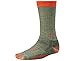 Smartwool Hunt Medium Crew, Olive/Orange, Large