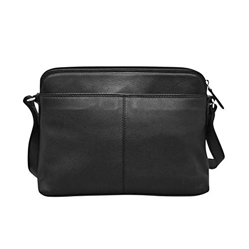 Ili Crossbody Bags. Genuine Soft Leather Cross Body Bag with Front