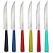 Cambridge Silversmiths Fiesta 6 Piece Merengue Steak Knives, 0
