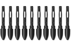 ZOLOIT 10 Pcs Stylus s Pen Nibs Tips Replacement for HUION PN05 for Digital Pen PW500 PW507 for Graphics Tablet Q620M HS611 Kamvas Pro 16/12/13 Kamvas 20