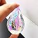 Newmerry Crystal Prism Window Hanging Glass Sun Catcher 76mm AB Chandelier Parts