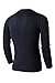 LTIFONE Mens Slim Comfortably Knitted Long Sleeve V-Neck Sweaters (Black,L)