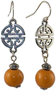 Yellow Earrings - Kazuri Earrings