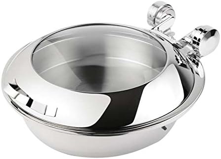 Smart Buffet Ware 1A15702 Smart W Medium Round Chafing Dish with Glass Lid