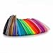 Lary intel 3D Pen Filament Refill Designed for young Artists and your Chird- 320 Linear Feet of Bright and Vibrant Filament! 20 Different Colors 16 Feet each in Length of 1.75mm PLA Filament!