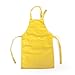 Opromo Colorful Cotton Canvas Kids Aprons with Pocket, Artist Apron & Chef Apron(S-XXL)-White-S