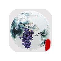 Grape Paper Umbrella Personal Collection Or Gift Chinese Parasol Of Friends And Relatives Dance Oil Paper Wedding Parasol