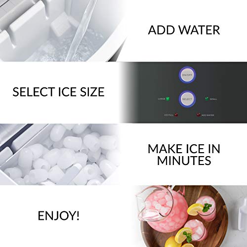 Igloo ICEB33BS LargeCapacity Automatic Portable Electric Countertop