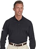 Adidas ClimaLite Piqué Long-Sleeve Polo