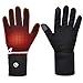 Heated Glove Liners for Men Women,Rechargeable Battery Motorcycle Ski Snow Warmer Mitten Glove Arthritis