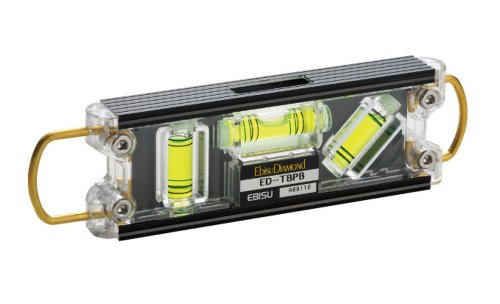 エビス(EBISU) 水平器 トビレベル・プロ ED-TBPB 足場組立用 ブラック/グリーン の商品画像