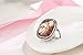Weina Women's 925 Sterling Silver 11.98cttw Gemstone Filled Huge Morganite Ring Size 6 7 8 9 10