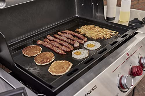 Grilleinsatz Für Weber Genesis II 400 Serie – 82,8x47,5 Cm, Antihaftbeschichtet, Mit Griffen & Handschuhen