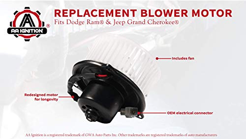 3 Blower+Motor+Fan+5015866AA+Replacement