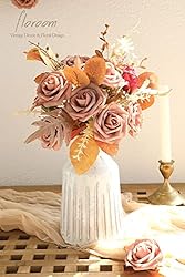 Floroom Artificial Flowers 25pcs Real Looking Warm