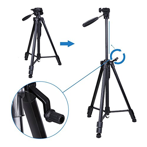 Regetek Travel Camera Tripod (Aluminum 63