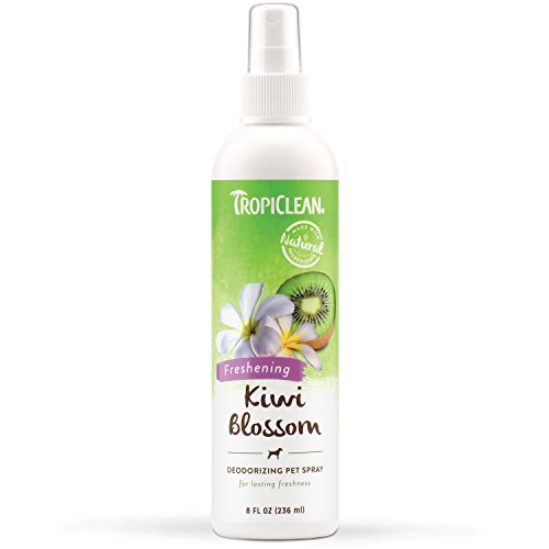 TropiClean Kiwi Blossom Deodorizing Spray for Pets, 8oz