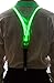 Neon Nightlife Men's Light Up LED Suspenders, One Size, Green