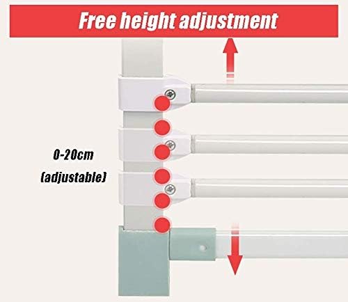 ベビーサークル 赤ちゃん 柵 ベビーベッドレール子供幼児安全バリアレール落下防止ベッドガード高さ調節可能 大型家電 Size 腕時計 0cm おもちゃ B04w5ptn