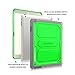 Fintie iPad 2/3/4 Case - CaseBot Tuatara Series Rugged Unibody Dual Layer Hybrid Full Protective Cover with Built-in Screen Protector and Impact Resistant Bumper for iPad 4, iPad 3 & iPad 2, Green
