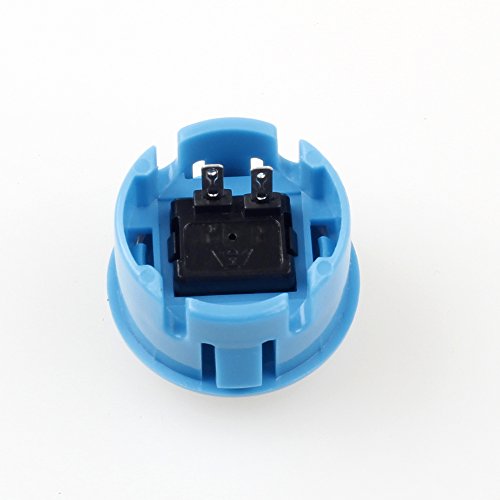 EG Starts OEM 12x 30mm Push Button Switch Copy Sanwa Obsf-30 Obsc-30 Obsn-30 Buttons DIY Arcade Fighting Game Kits & Super Street Fighter Games - Each Color 2 pcs
