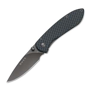 Amazon.com : Buck Knives Nobleman Carbon Fiber Knife ...