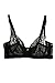 VamJump Women Sexy Full Lace Bralette See Through Bra Set And Panty