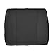 BackSaver Comfort Foam Lumbar Support Back Cushion - Mesh Polyester Cloth - Stress Pain & Ache Relief for Lower Back & Posture (Black)