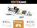 Bostitch Office Bostitch Konnect™ Wide Pencil Holder Desk Organizer, Removable Lid & Dividers, Gray (KT-WCUP-White)