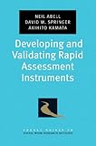 Developing and Validating Rapid Assessment Instruments (Pocket Guides to Social Work Research Methods)