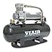 VIAIR 200 PSI High-Flow Air Source Kit | Hard Mount On Board Air Compressor with 2 Gallon Tank for Truck, Air Horns, Load Leveling Suspension