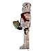 Kurt Adler SW9152 Star Wars Stormtrooper Light-Up Tinsel Lawn Decor, 28-Inch