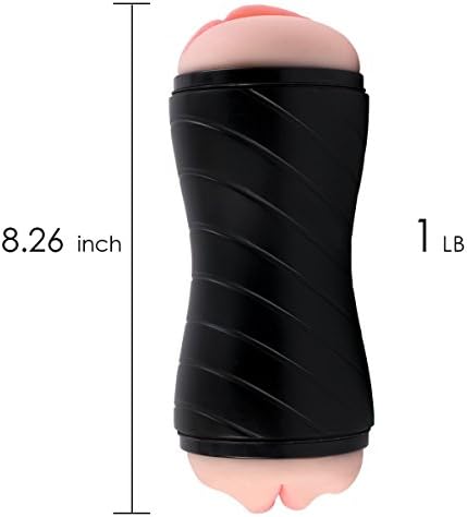 Zhongchen Vagina Masturber Cup and Mouth Throat Masturbator with Tongue 3D Realistic Oral Blow Job Masturbation Cup Pussy Stroker Pocket Pussy Sex Toys Adult Toy for Men