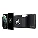 Magnetic Wall-Mount Wireless Charger [PITAKA MagEZ Bar] 10W Quick Charging Compatible with All Qi Enabled Phone Devices While Organizing Essentials in Entrance or Bedroom as a Home Decoration